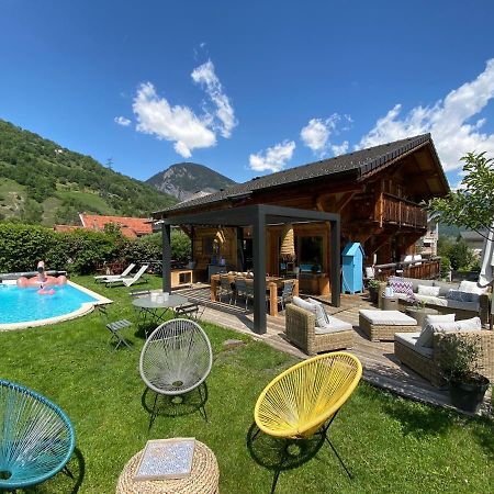 Grand Chalet A La Montagne Bourg-Saint-Maurice Dış mekan fotoğraf