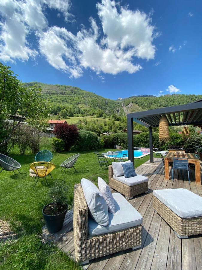 Grand Chalet A La Montagne Bourg-Saint-Maurice Dış mekan fotoğraf