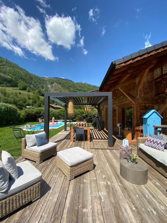 Grand Chalet A La Montagne Bourg-Saint-Maurice Dış mekan fotoğraf