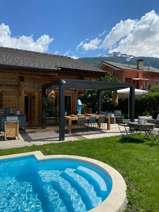 Grand Chalet A La Montagne Bourg-Saint-Maurice Dış mekan fotoğraf