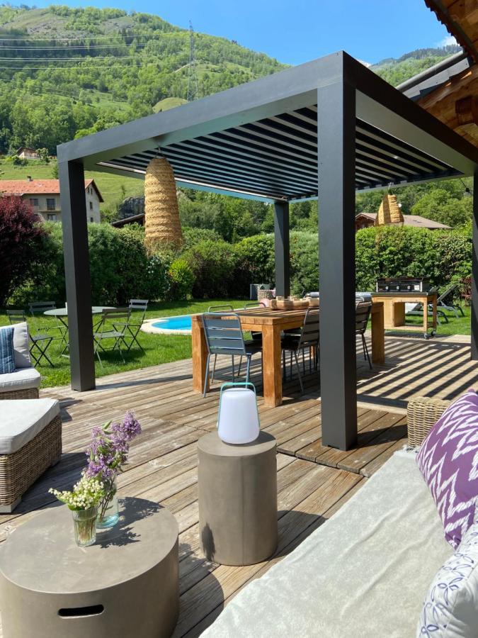 Grand Chalet A La Montagne Bourg-Saint-Maurice Dış mekan fotoğraf
